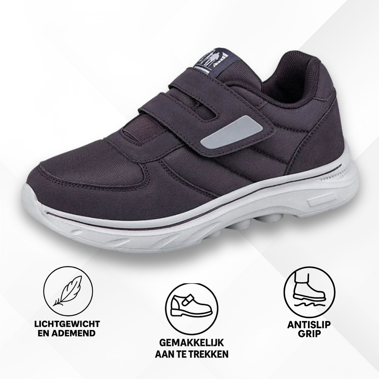 MEDISOFT Orthopedische Diabetesschoenen met Klittenband voor Gezwollen Voeten – Unisex Wandelschoenen