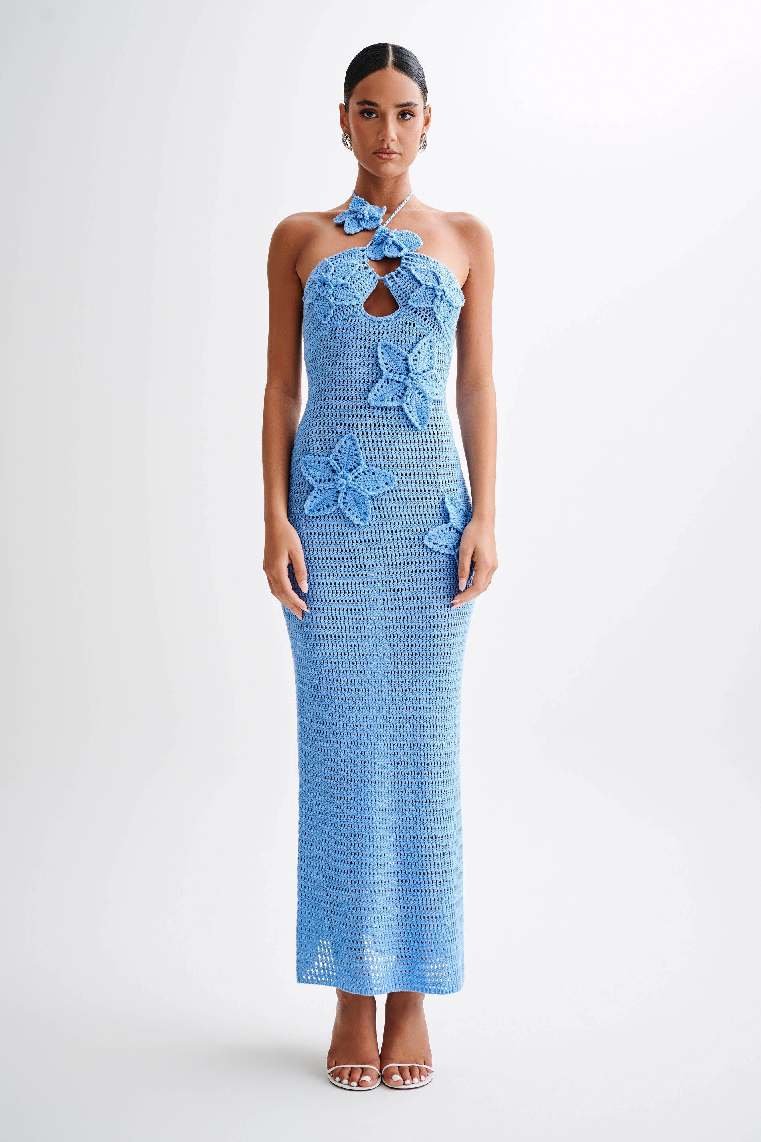 Fleur™ - Gehaakte maxi jurk