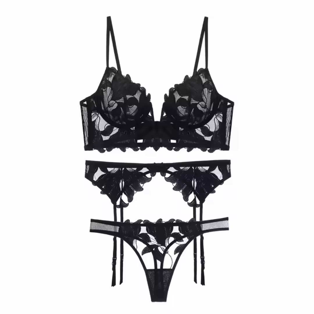 Franse Lingerieset | Verfijnde Look voor Speciale Gelegenheden | Elegante en Comfortabele Pasvorm