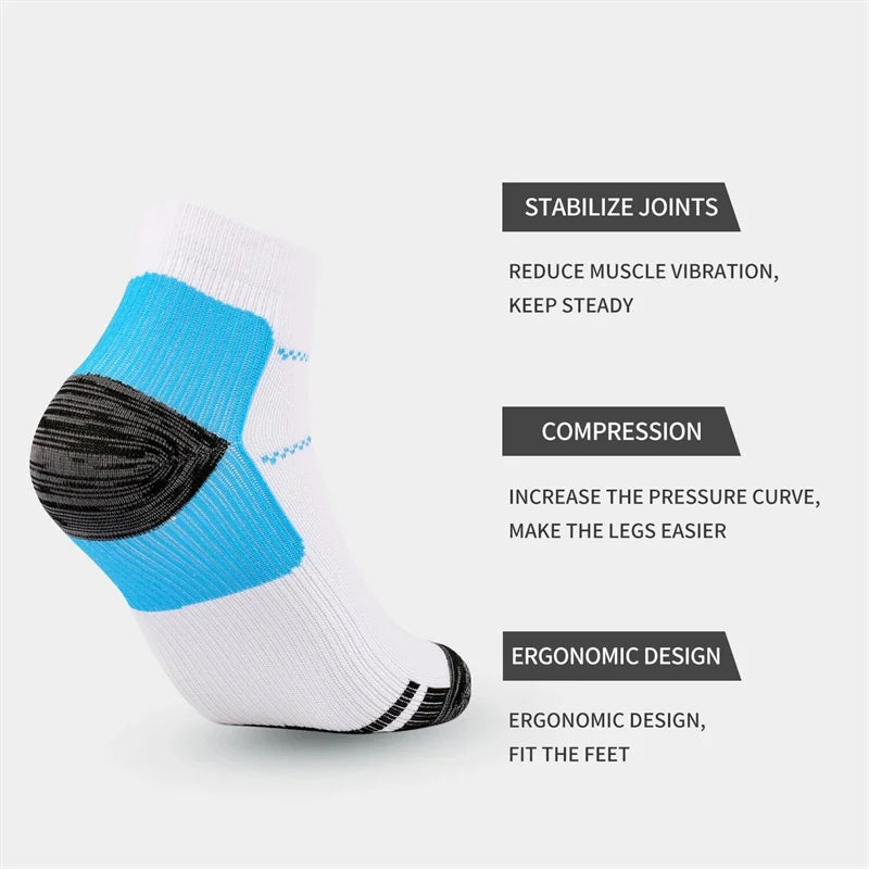 Orthopedische Unisex compressie sneakersokken💪 3-PACK