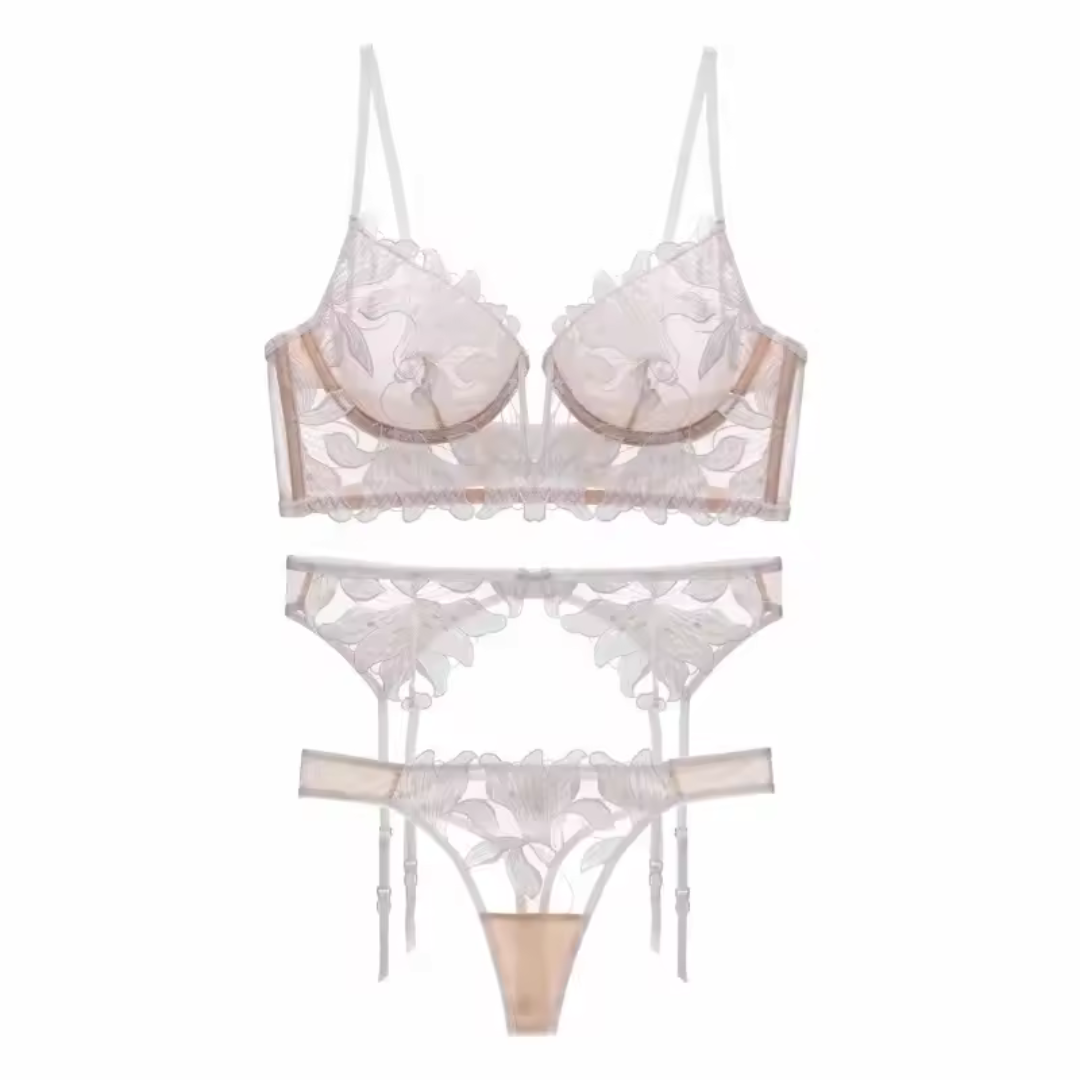 Franse Lingerieset | Verfijnde Look voor Speciale Gelegenheden | Elegante en Comfortabele Pasvorm