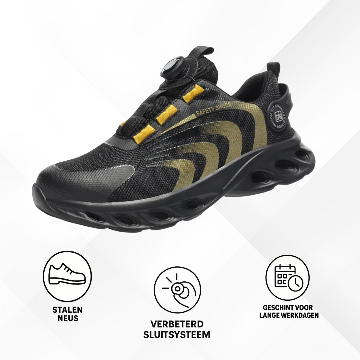 PROLOCK Orthopedische veiligheid en Beschermschoenen Met een Draaisluiting, en Waterbestendig