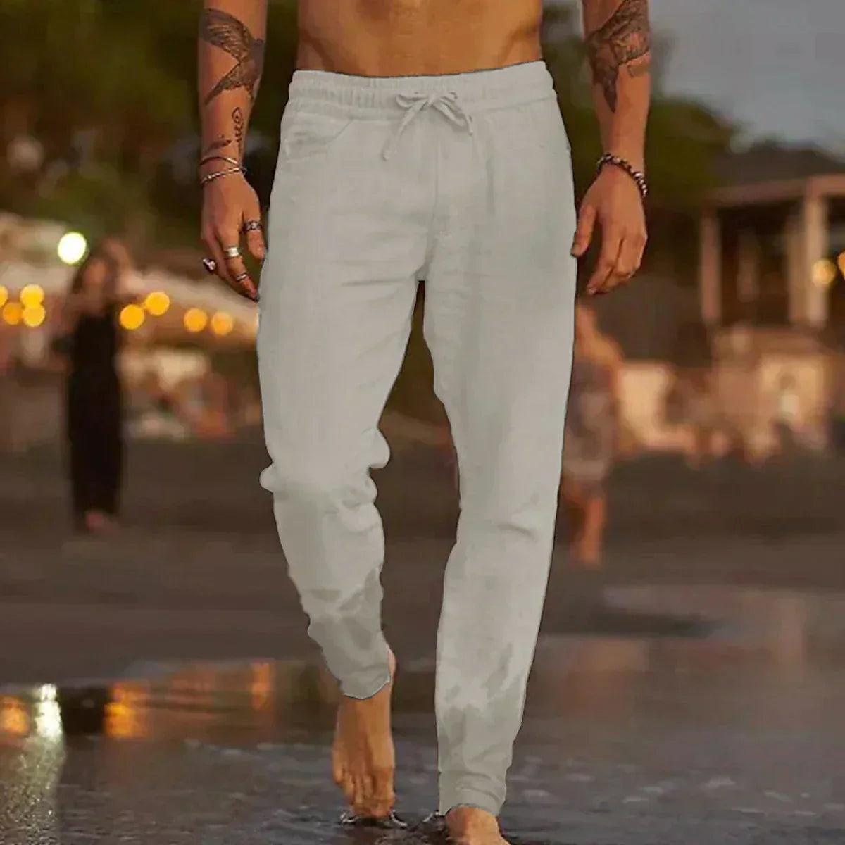 Richard - Casual Linnen Broek