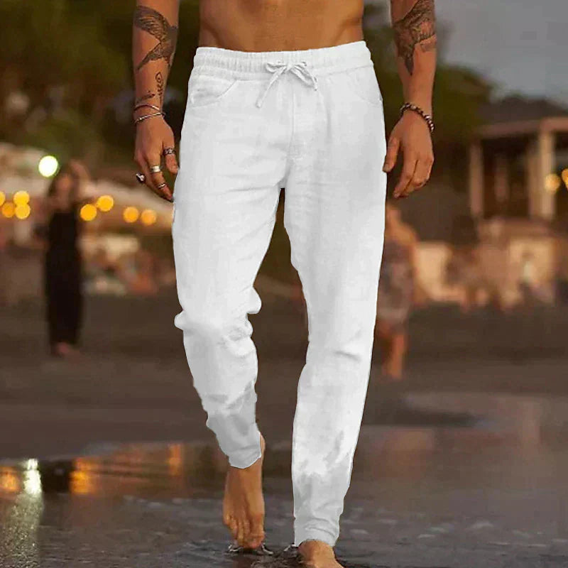 Richard - Casual Linnen Broek
