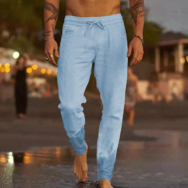 Richard - Casual Linnen Broek
