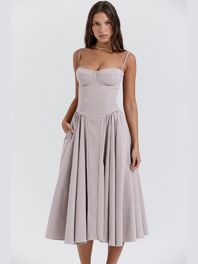 Evi™ - Korset zomerjurk