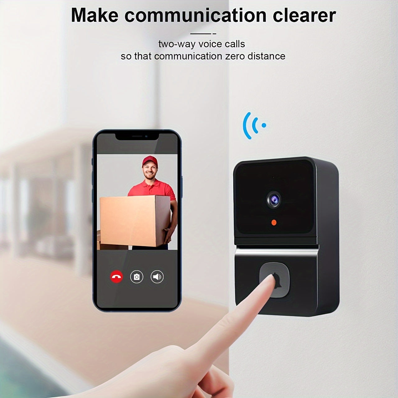 Draadloze Wifi Deurbel