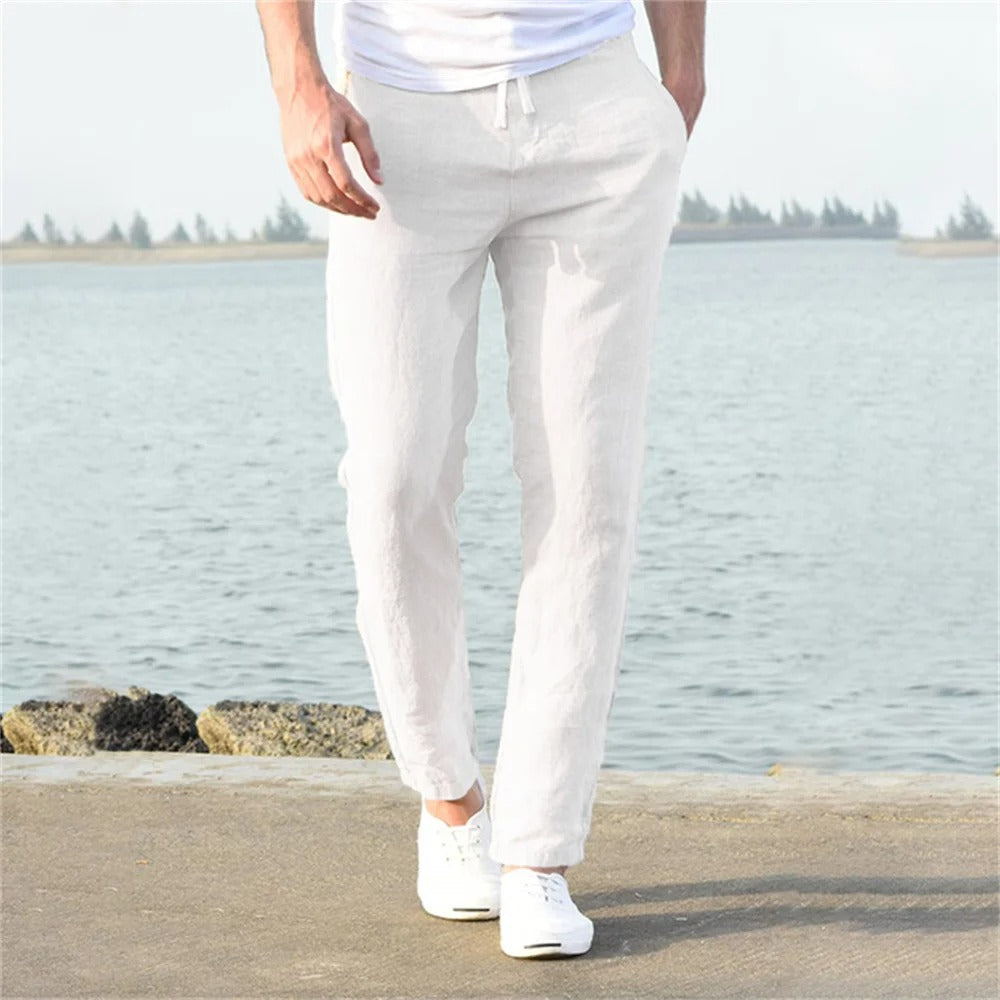 Eric - Linnen Heren Broek
