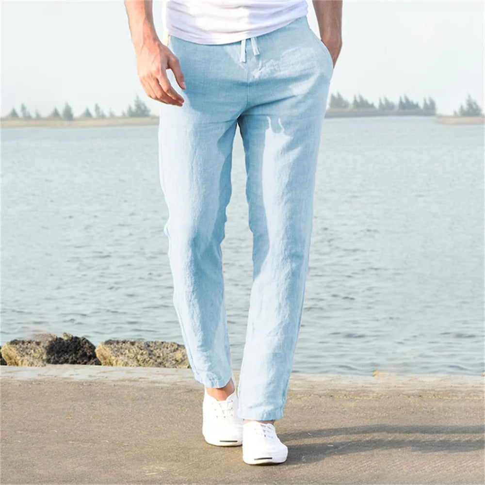 Eric - Linnen Heren Broek