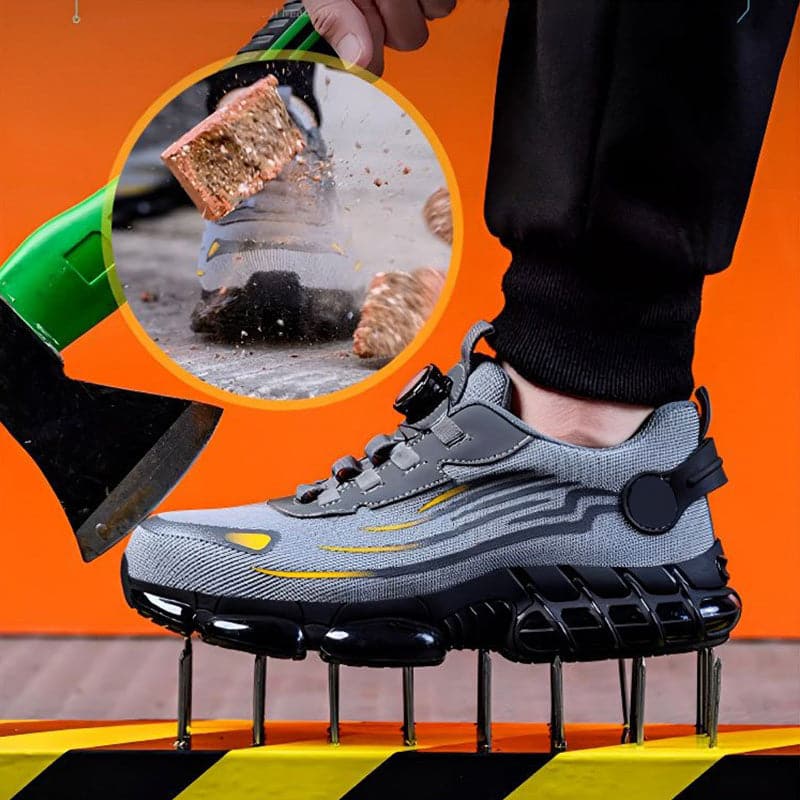 53% korting🔥Gratis verzending - Stijlvolle uniseks veiligheidsschoenen met antislip noppen