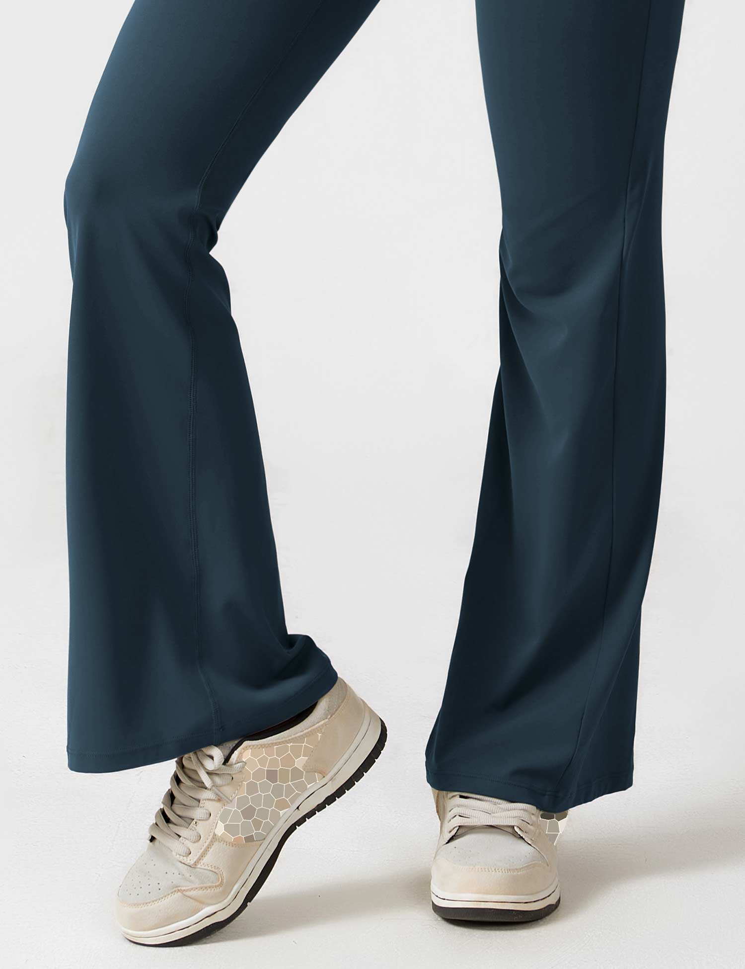 Denise - V-Rug Flared Jumpsuit voor Vrouwen