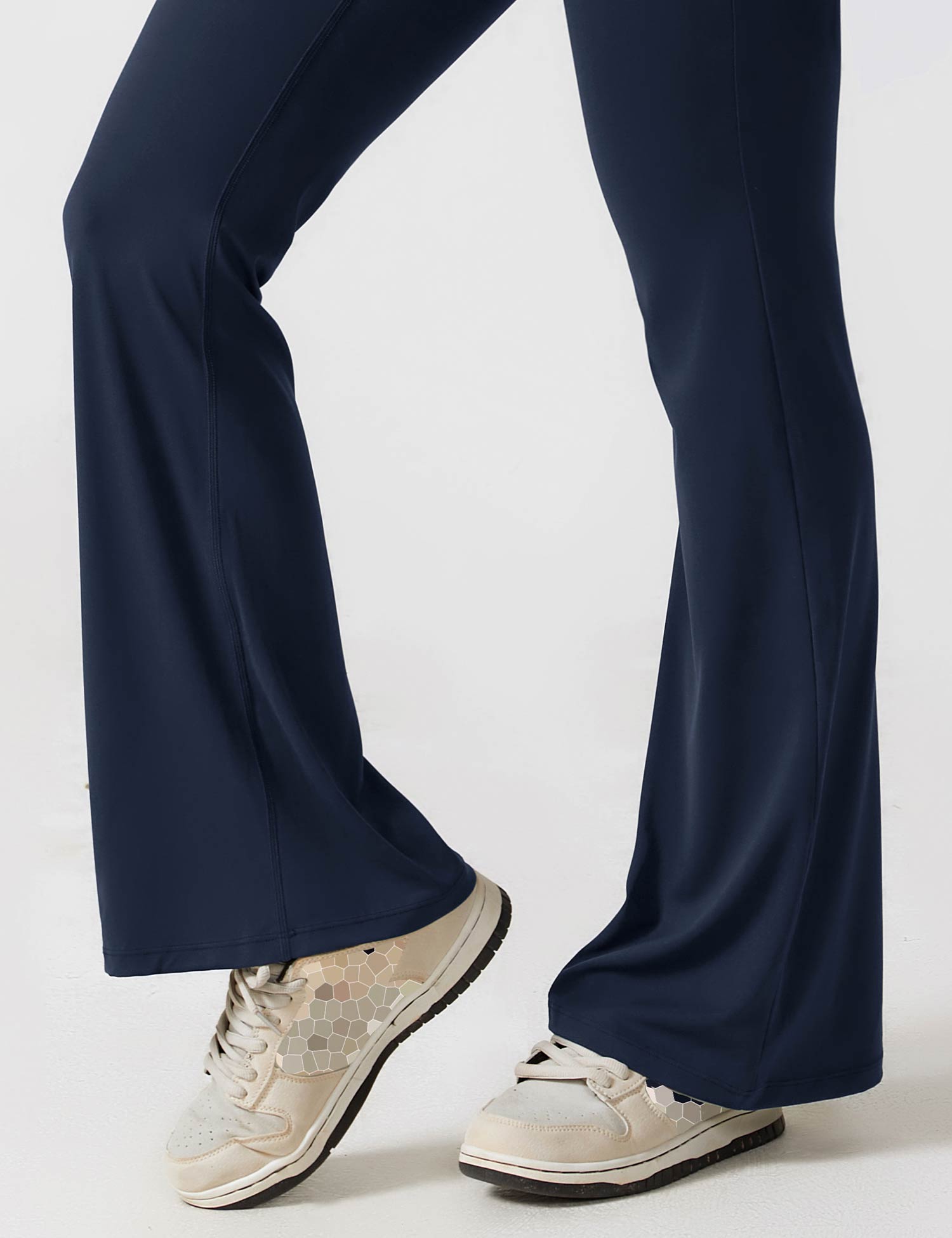 Denise - V-Rug Flared Jumpsuit voor Vrouwen