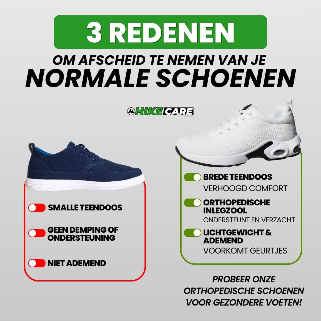 ORTHOSHOES Ergonomische pijnverlichtende schoenen