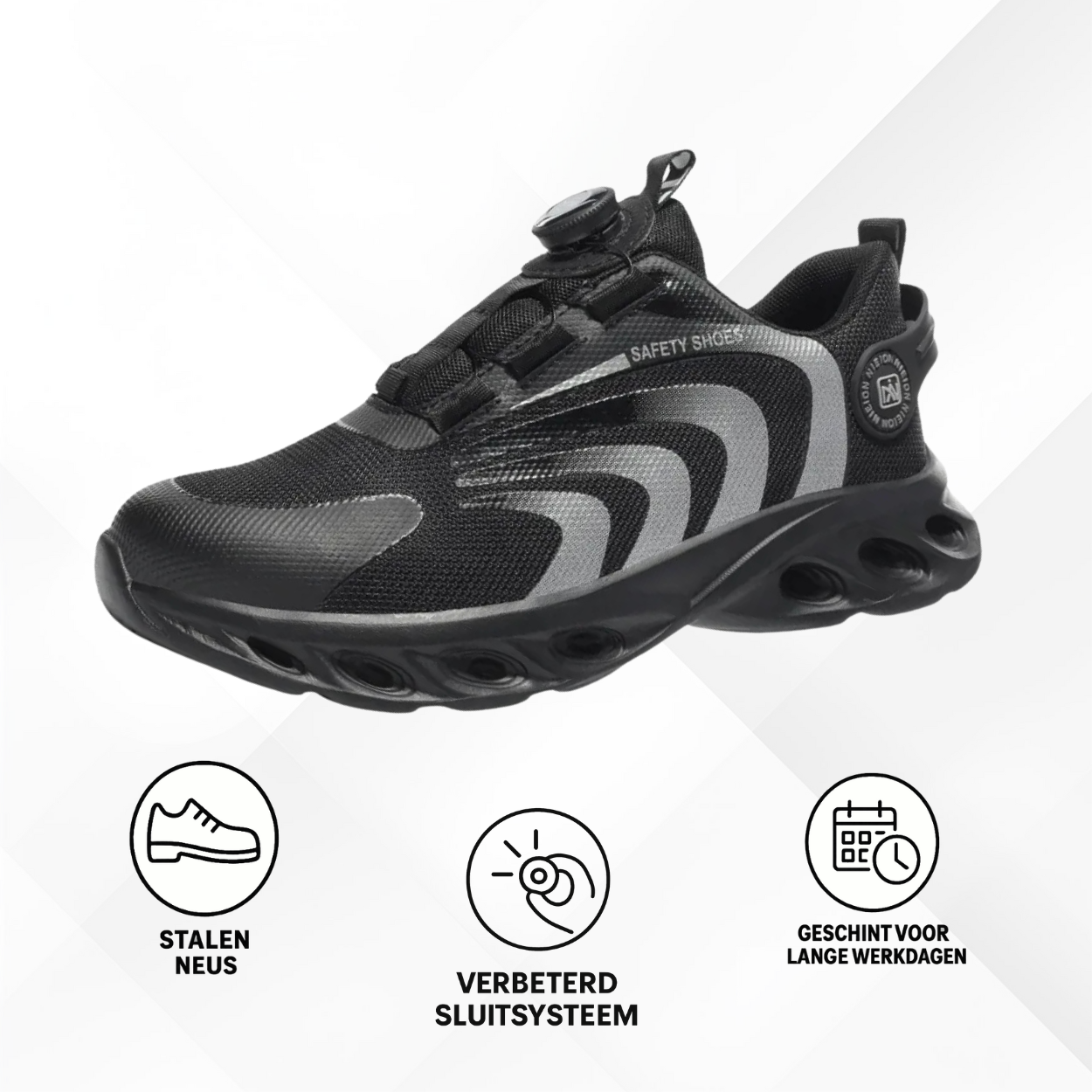 PROLOCK Orthopedische veiligheid en Beschermschoenen Met een Draaisluiting, en Waterbestendig