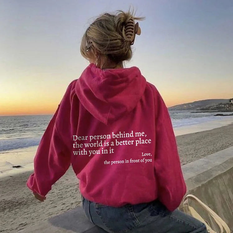 ‘Dear Person Behind Me’ Hoodie 💫