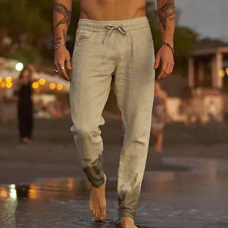 Richard - Casual Linnen Broek