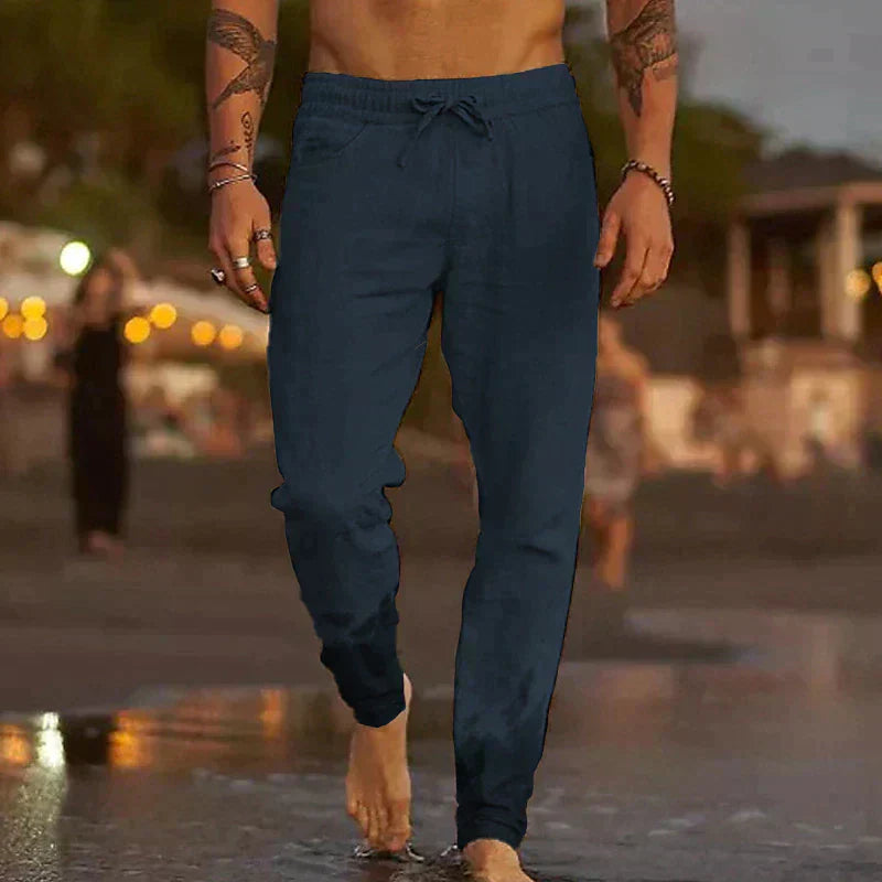 Richard - Casual Linnen Broek