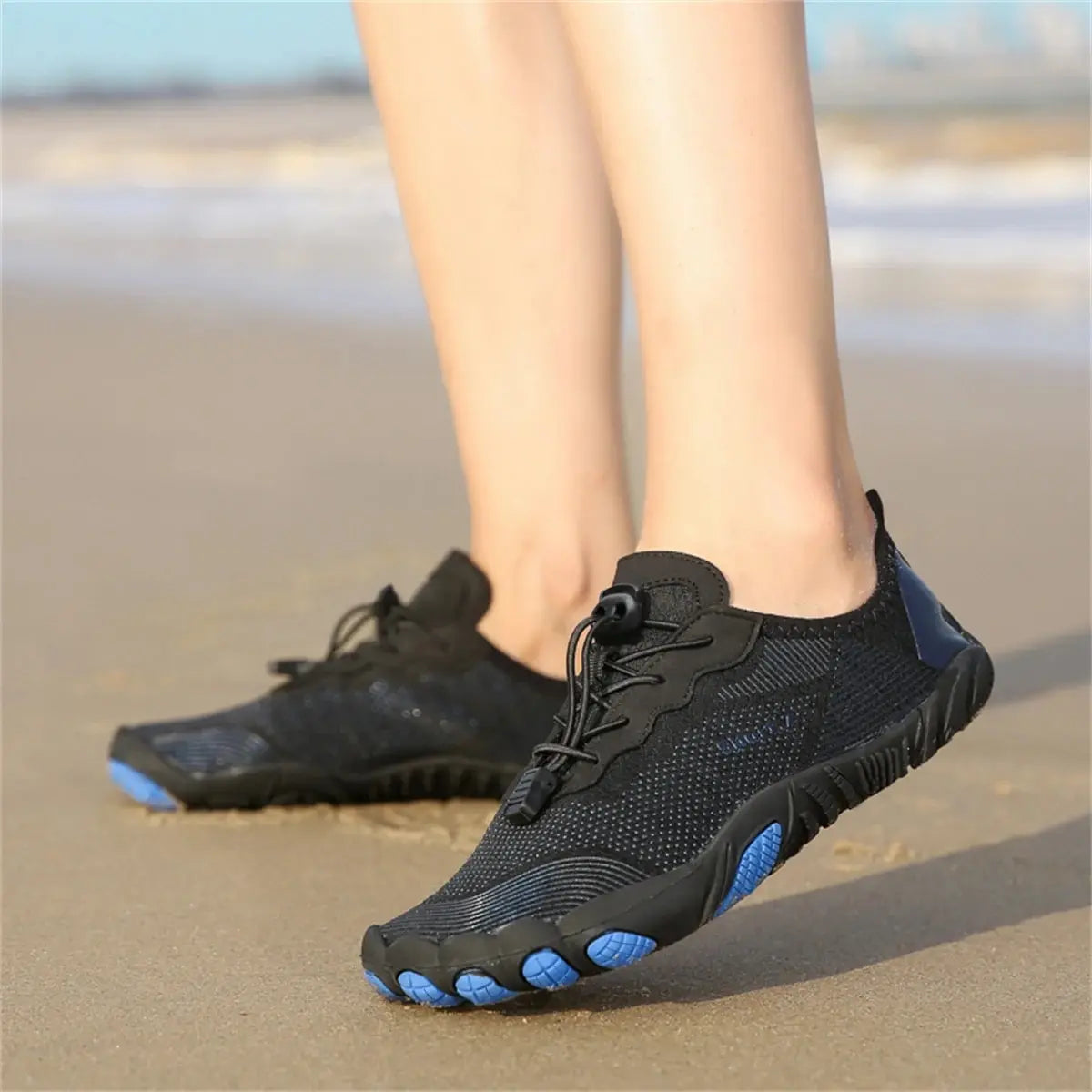 HYDROX Heren waterschoenen ademende aquaschoenen mannelijke mode snelle