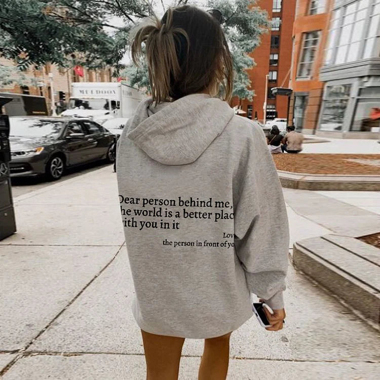 ‘Dear Person Behind Me’ Hoodie 💫