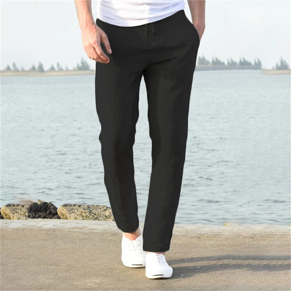 Eric - Linnen Heren Broek