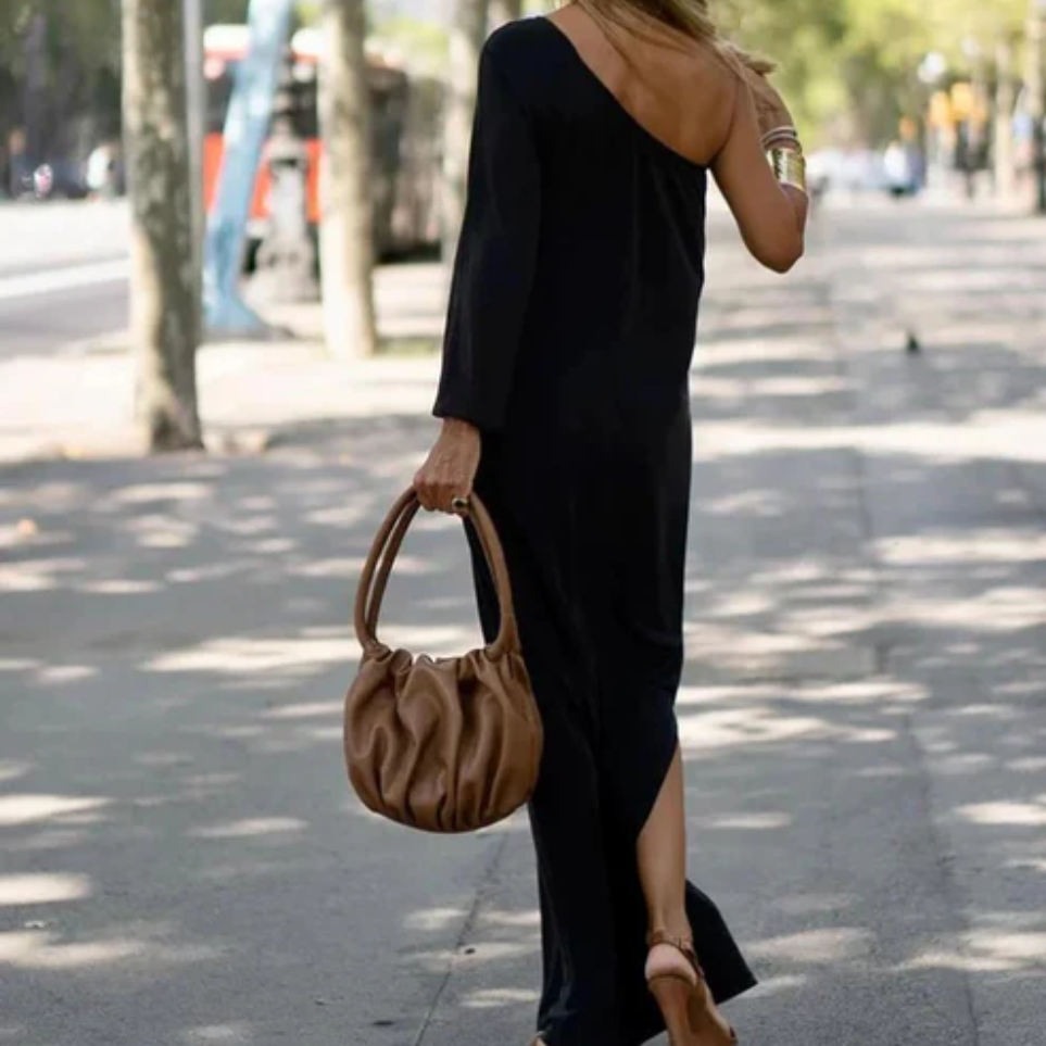 Estella - Elegante One-shoulder Jurk