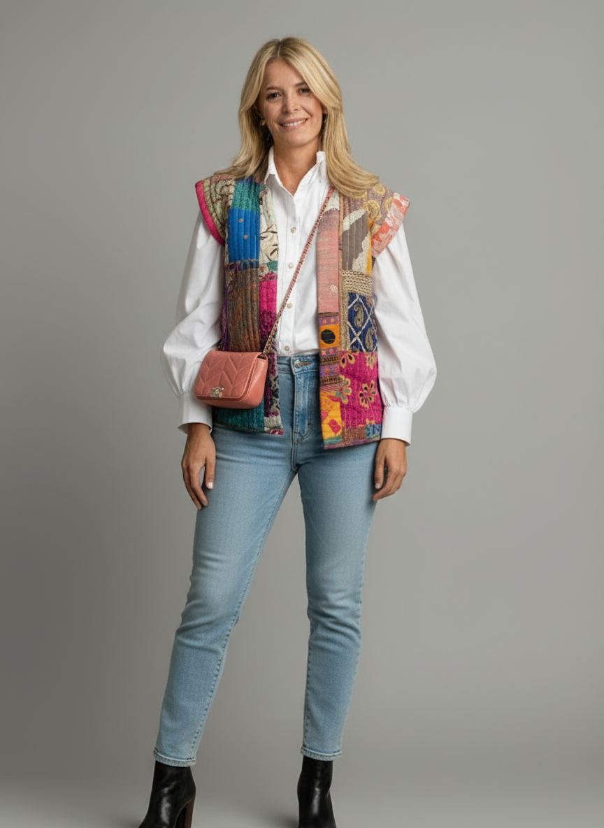 Colorcascade Gilet™ - Perfect voor het aankomende seizoen!