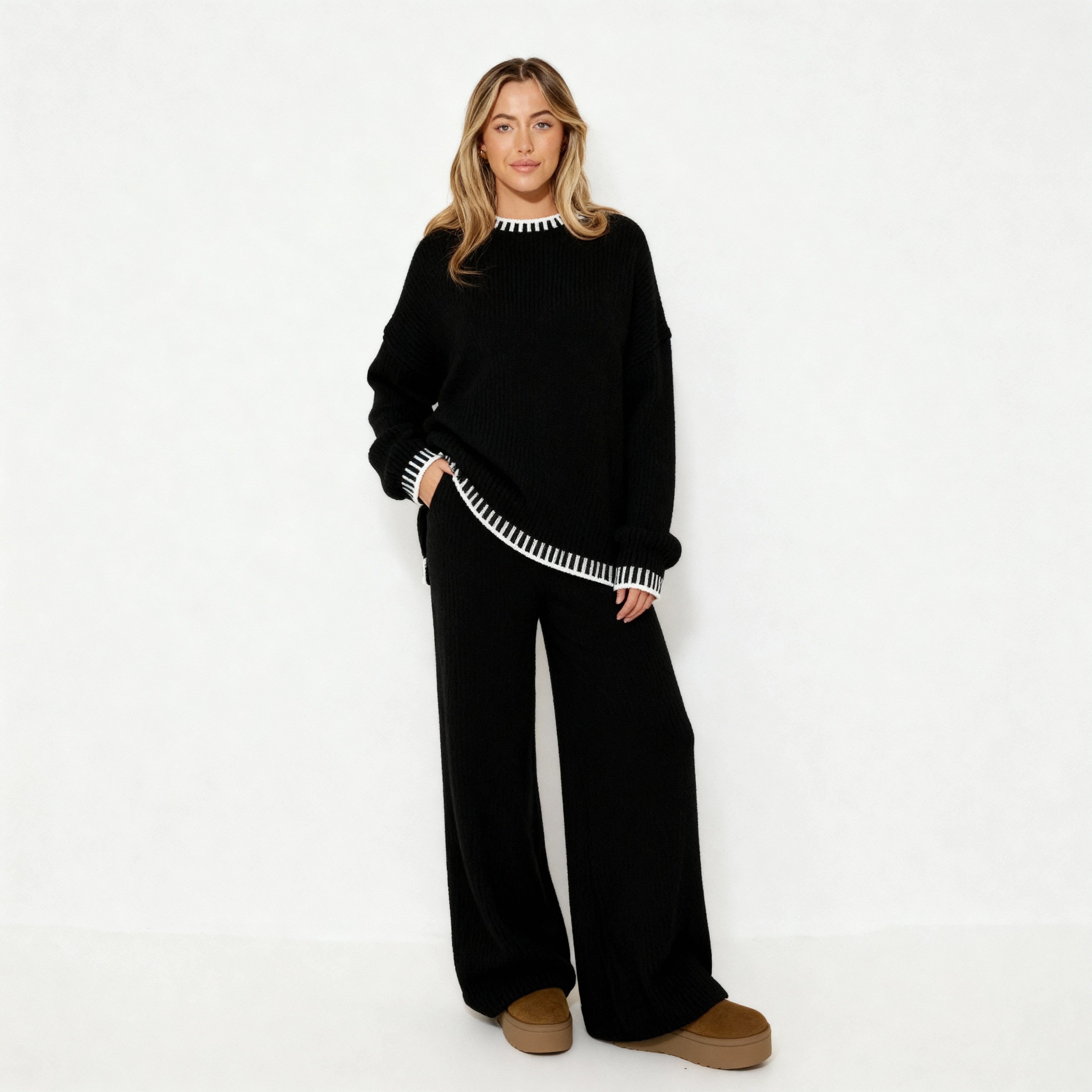 Lynn™ - Stijlvolle tweedelige warme set