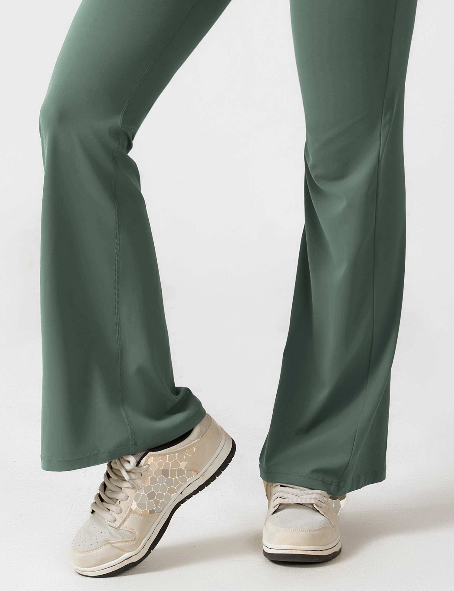 Denise - V-Rug Flared Jumpsuit voor Vrouwen